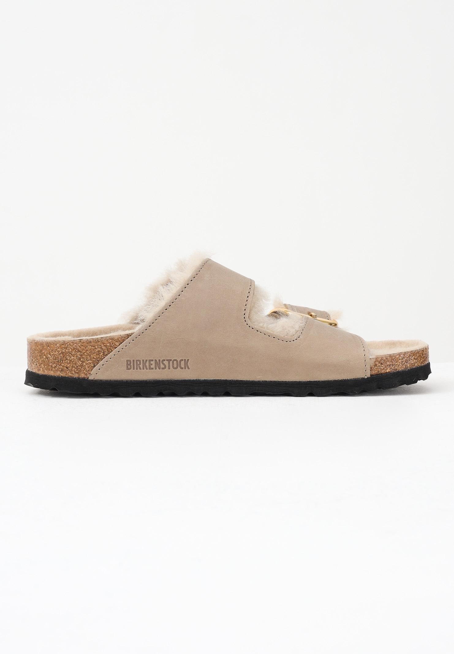 BIRKENSTOCK Ciabatte Arizona Big Buckle beige da donna 1030384 . BIRKENSTOCK 