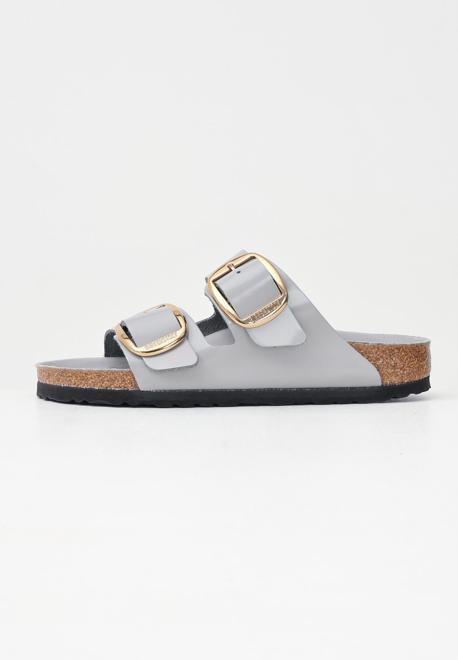 BIRKENSTOCK Ciabatte Arizona Big Buckle grigie da donna 1029391 . BIRKENSTOCK 