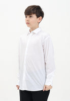 I'M BRIAN Camicia a manica lunga bianca da bambino CA3383J 002 I'M BRIAN 