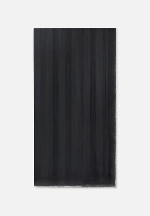 ELISABETTA FRANCHI Pashmina nera da donna con logo SC14F61E2 110 ELISABETTA FRANCHI 