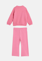 ADIDAS ORIGINALS tuta Loose Crew Flared rosa da neonata JY1109  ADIDAS ORIGINALS 