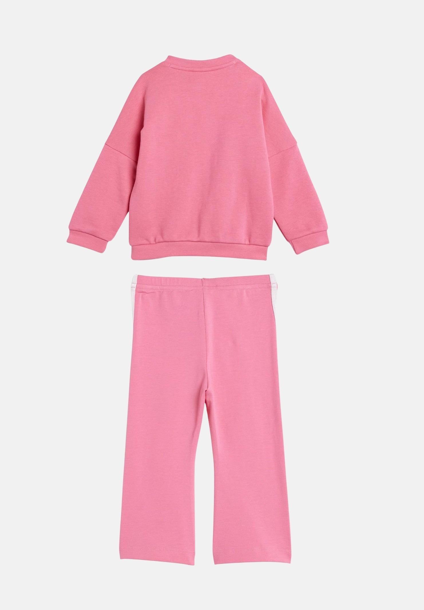 ADIDAS ORIGINALS tuta Loose Crew Flared rosa da neonata JY1109  ADIDAS ORIGINALS 