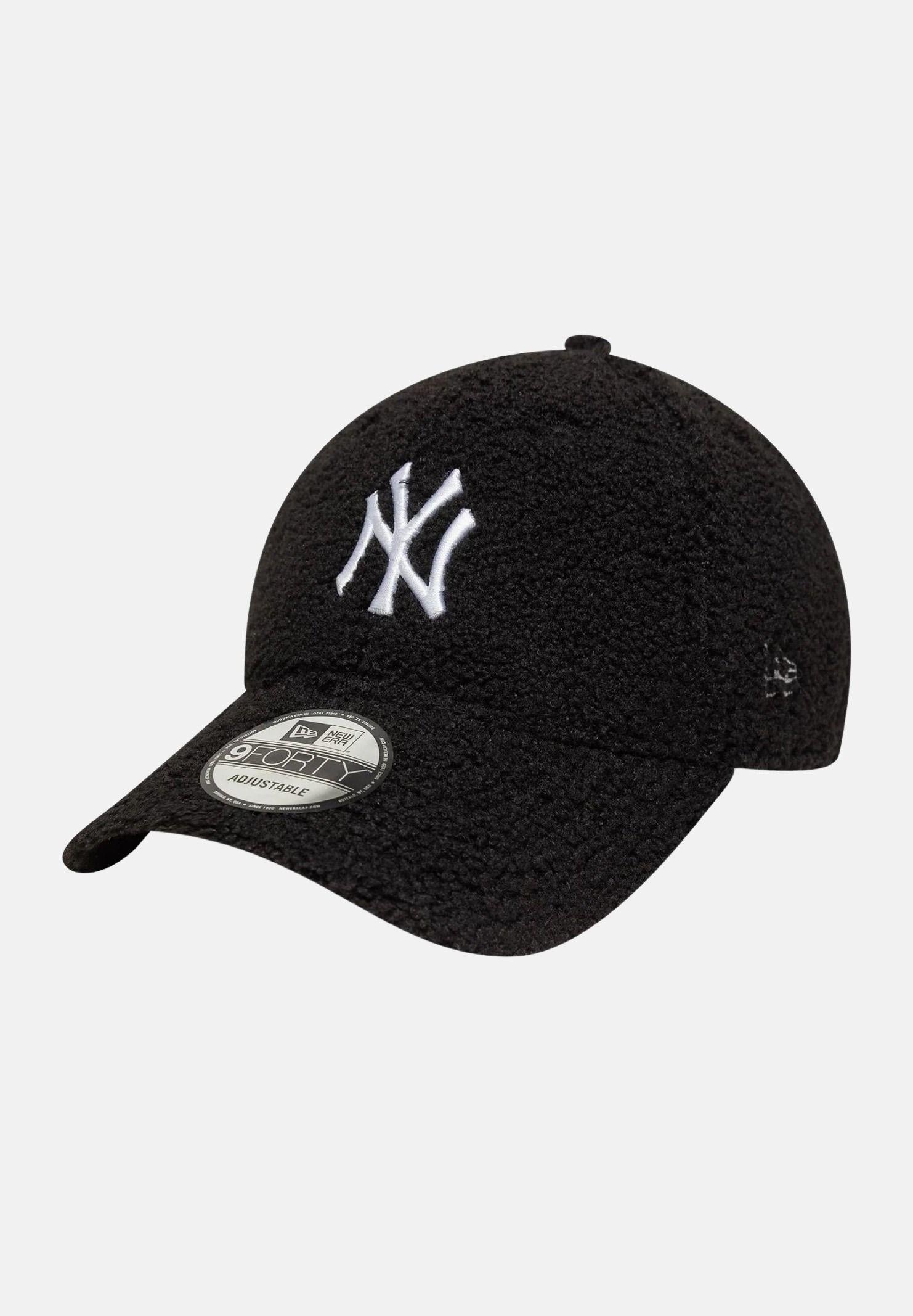 NEW ERA Cappello con visiera MLB Winter Borg New York Yankees Black 9FORTY nero per uomo e donna 60759020 . NEW ERA 