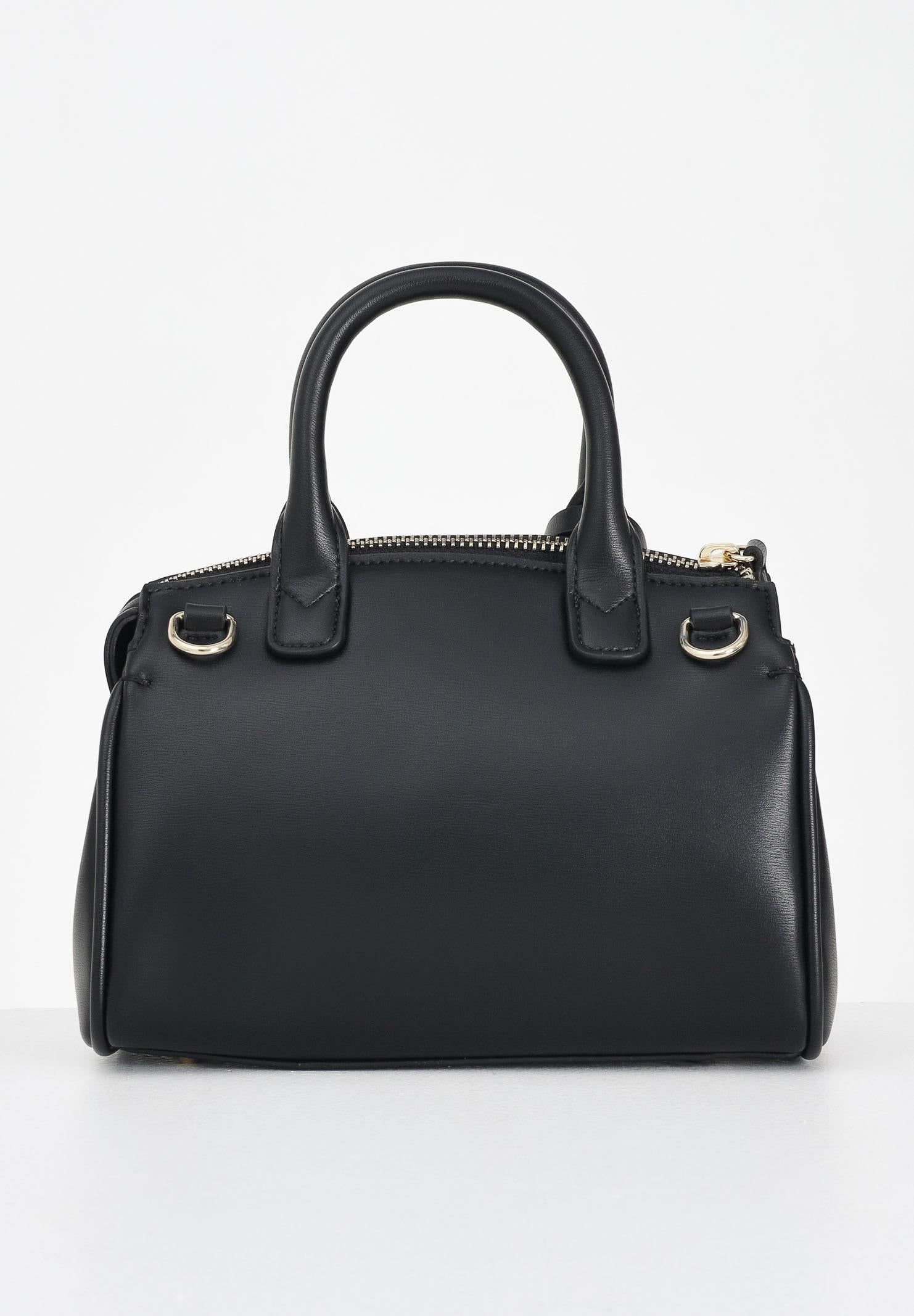 ARMANI EXCHANGE Borsa a mano nera da donna con lucchetto XW000395AF12040 UC001 ARMANI EXCHANGE 