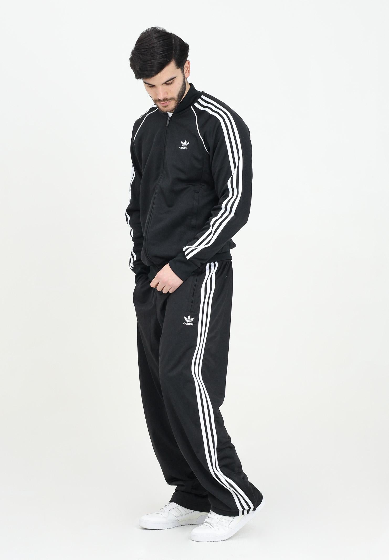 ADIDAS ORIGINALS Pantalone sportivo Adicolor Classics Firebird nero da uomo IJ7055 . ADIDAS ORIGINALS 
