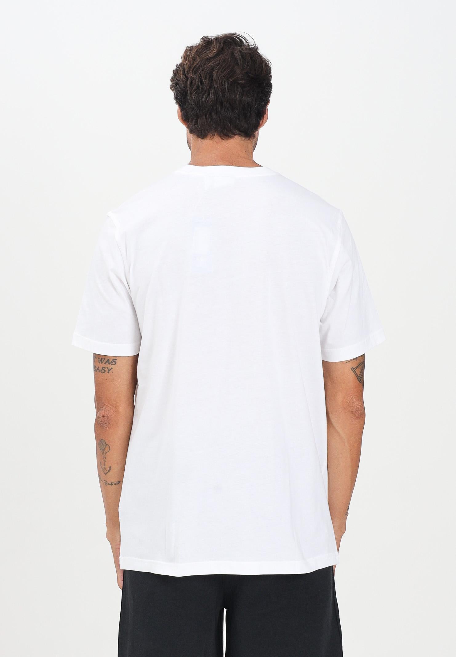 ADIDAS ORIGINALS T-shirt a manica corta Trefoil Essentials bianca da uomo JI8544 . ADIDAS ORIGINALS 