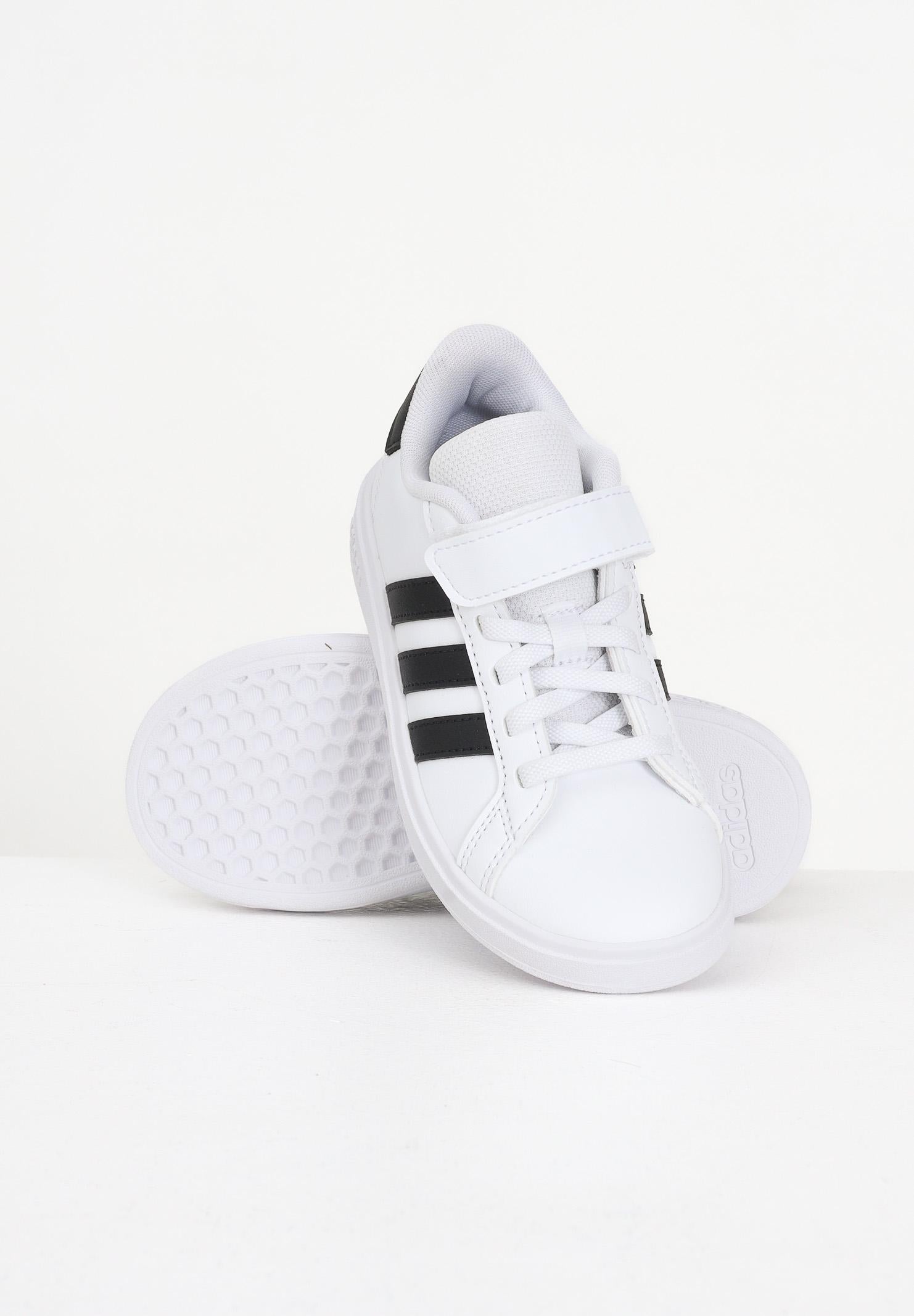 ADIDAS PERFORMANCE Sneakers Grand Court 2.0 bianche per bambino e bambina IH5529 . ADIDAS PERFORMANCE 
