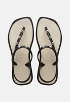 HAVAIANAS Sandali Flash Fusion beige sabbia e nero donna 4150244. 9576 HAVAIANAS 