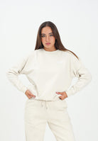 PUMA Felpa girocollo ESS N. 1 panna da donna 633268 87 PUMA 