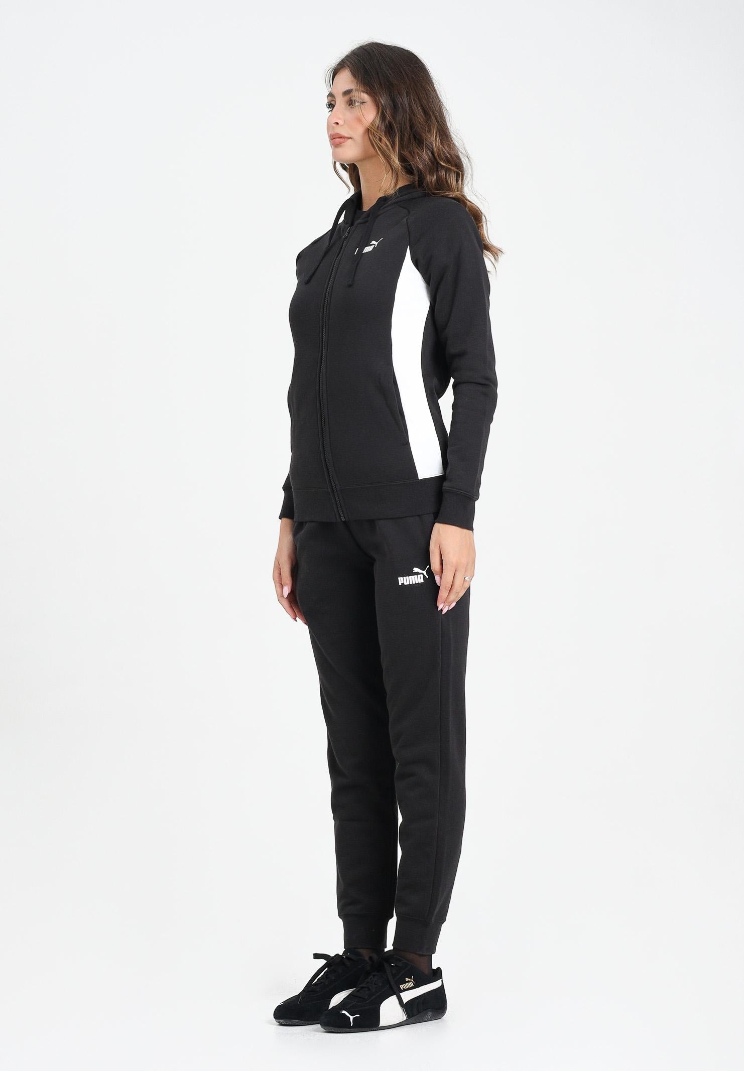 PUMA Tuta sportiva nera da donna 690738 01 PUMA 