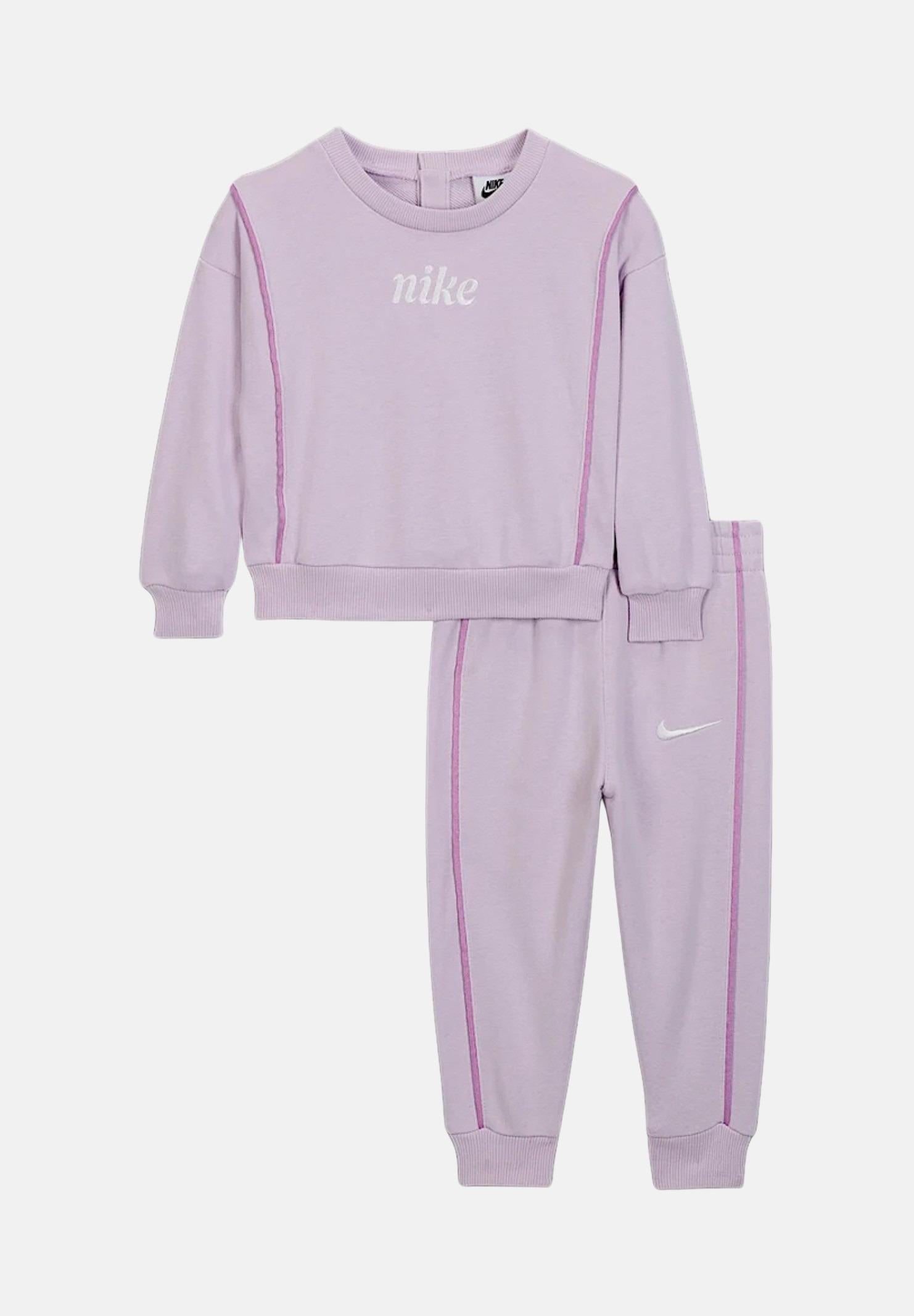 NIKE Tuta Essentials lilla da neonato 16M606 P6I NIKE 