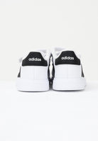 ADIDAS PERFORMANCE Sneakers Grand Court Lifestyle Hook and Loop bianche e nere da neonato GW6527  ADIDAS PERFORMANCE 
