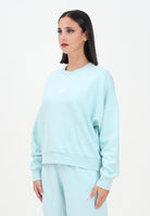 ADIDAS PERFORMANCE Felpa girocollo Essentials Small Logo Feelcozy turchese da donna JV7300  ADIDAS PERFORMANCE 