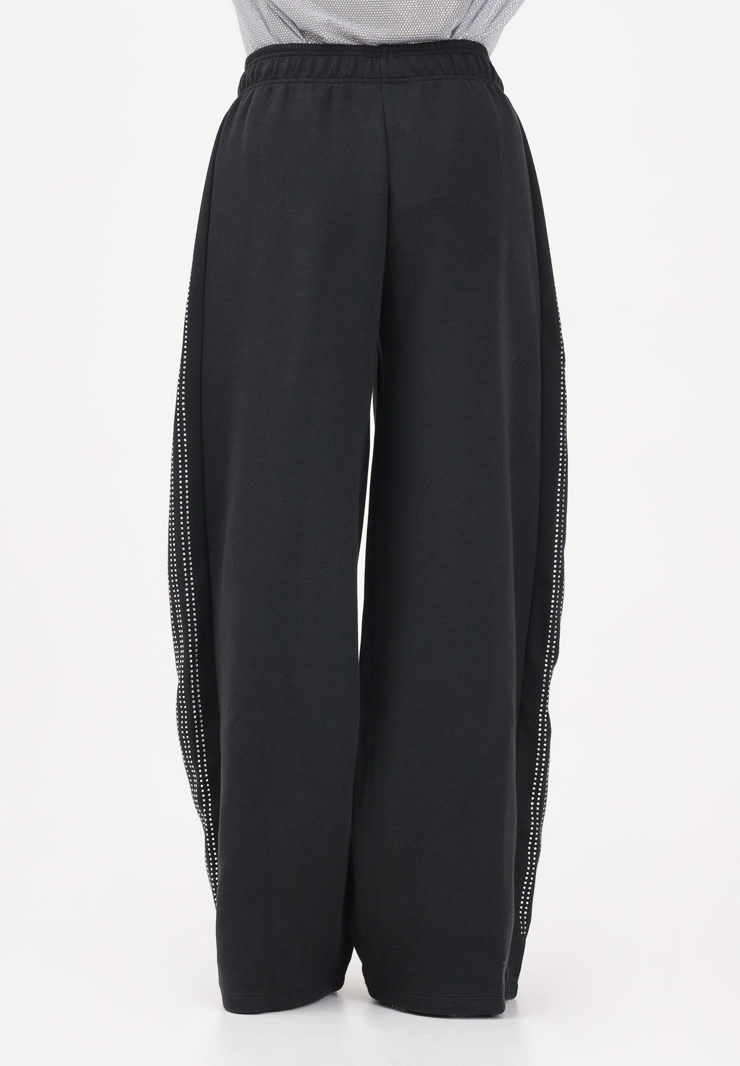 ADIDAS ORIGINALS Pantalone sportivo TEAMGEIST RHINESTONE nero da donna KD0498 . ADIDAS ORIGINALS 