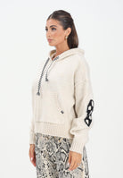 VANS Maglione con cappuccio Kawaii panna da donna VN000R52FS81  VANS 