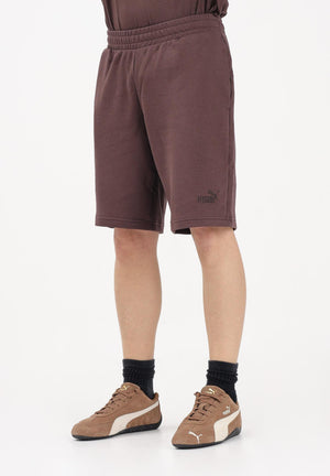 PUMA Shorts sportivo Essentials No. 1 Logo 10" marrone da uomo 682595 31 PUMA 