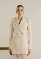 SANTAS Giacca NUIT panna da donna PV2621 PA SANTAS 