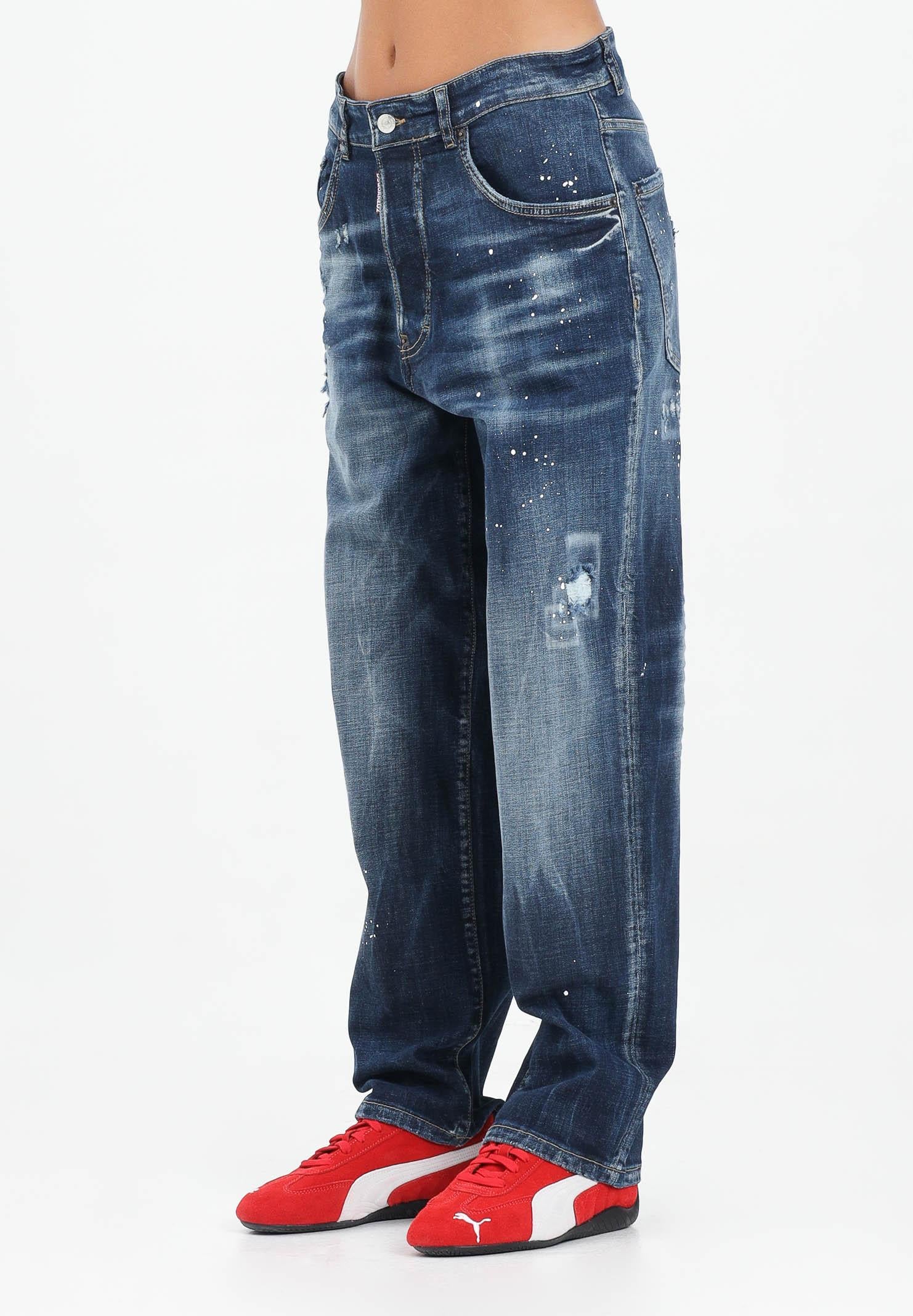 DSQUARED2 Jeans Moose Lost in denim blu per donna, ragazzi e bambini DQ3082D0AEJ DQ01 DSQUARED2 