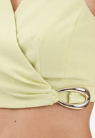 SIMONA CORSELLINI Top crop lime da donna P26CPTO02101 V0774 SIMONA CORSELLINI 