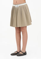 MAISON MARGIELA Gonna corta in ecopelle beige per donna, ragazze e bambine M60999MM07F M6709 MAISON MARGIELA 