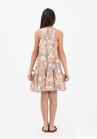 N21 Abito corto rosa per donna, ragazze e bambine con motivo floreale ricamato con paillettes N2109IN0480 0N321 N21 