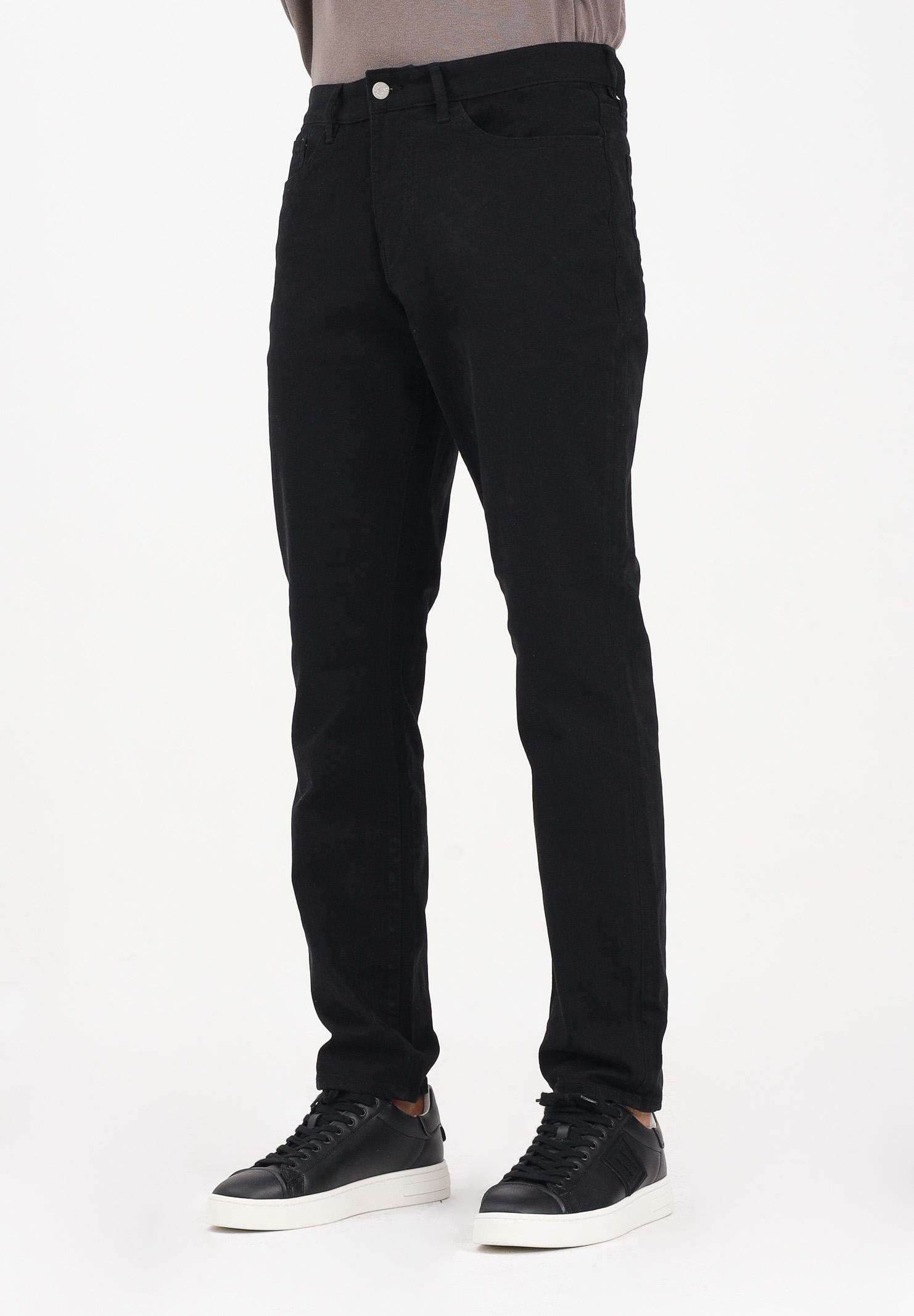 ARMANI EXCHANGE Jeans nero da uomo in denim stretch dal taglio slim XM000070AF14267 UC001 ARMANI EXCHANGE 