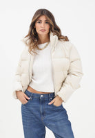 PUMA Piumino in velluto a coste Wardrobe Essentials panna da donna 632171 87 PUMA 