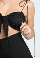 SANTAS Top ICE CREAM nero da donna PV25014 NERO SANTAS 