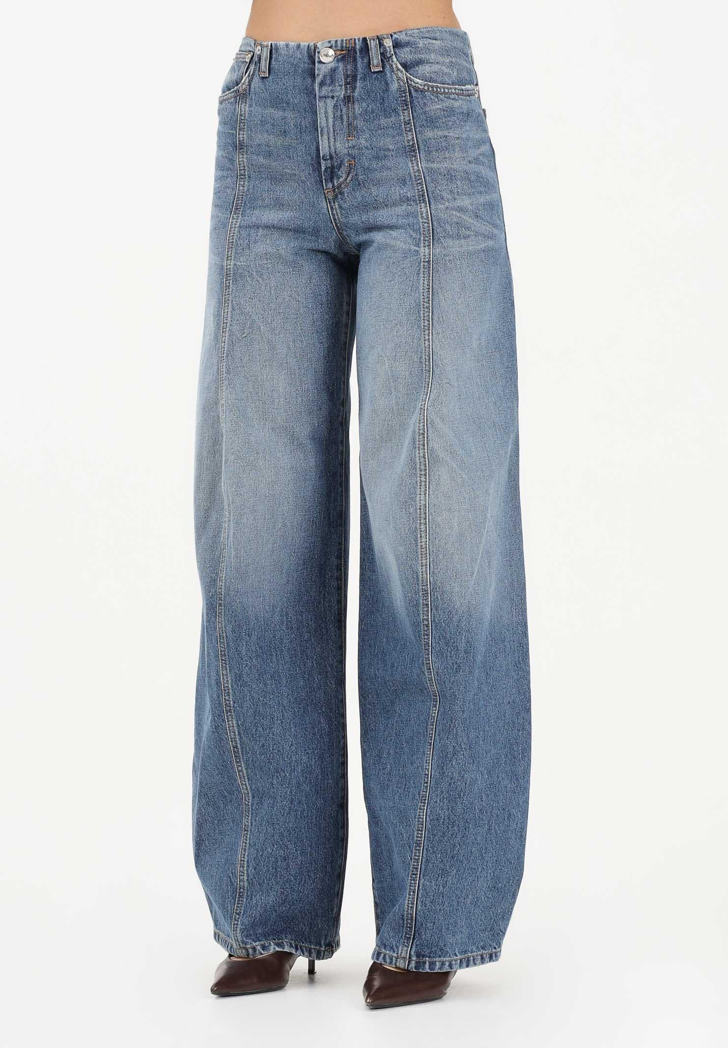 SPORTMAX Jeans SPDORA in denim medio da donna 2612181035600 005 SPORTMAX 