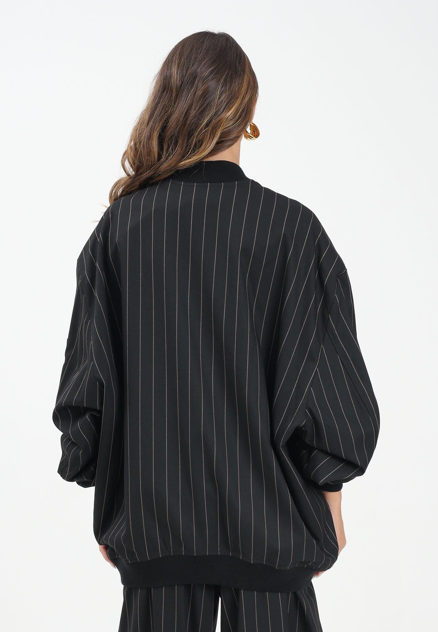 MAR DE MARGARITAS Bomber Raven nero da donna MMABW01391 NE01 Mar de margaritas 