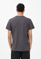 TOMMY JEANS T-shirt a manica corta grigia da uomo con logo DM0DM21780 PT2 TOMMY JEANS 