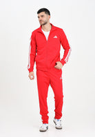 ADIDAS PERFORMANCE Tuta Essentials 3-Stripes rossa da uomo JX8731  ADIDAS PERFORMANCE 