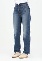 LEVI'S® Jeans Ribcage Straight in denim blu da donna 72693-0218 . LEVI'S® 
