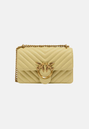 PINKO Borsa a tracolla Mini Love Bag One giallo vaniglia da donna 100074A0GK C39Q PINKO 