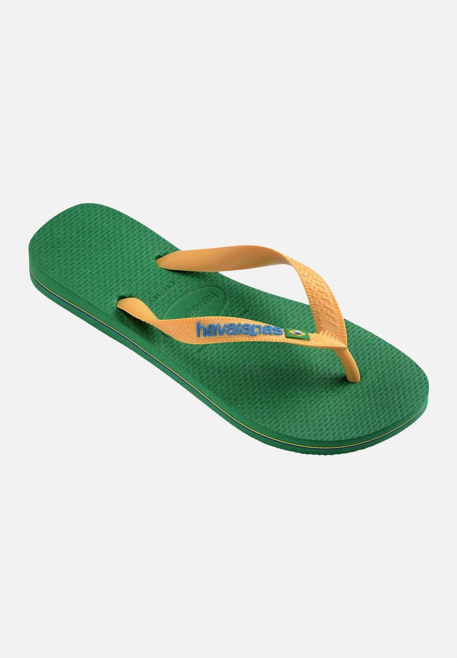 HAVAIANAS Infradito Brasil Logo verdi e gialli da uomo 4110850 2079 HAVAIANAS 