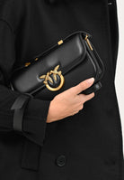 PINKO Borsa a tracolla Love Bag Box nera da donna 105083A26L Z99Q PINKO 