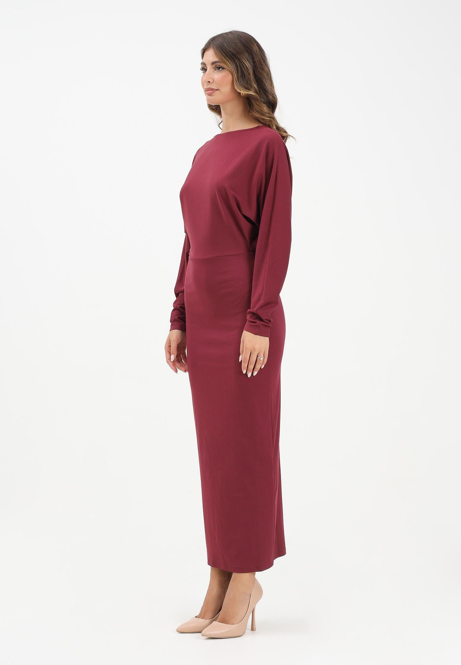 MAR DE MARGARITAS Abito lungo Meredith bordeaux da donna MMABW01336 RS02 Mar de margaritas 