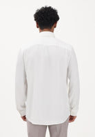 PATRIZIA PEPE Camicia a manica lunga bianca da uomo 5C0310A093U W103 PATRIZIA PEPE 