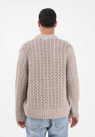 I'M BRIAN Cardigan beige da uomo MA3401 0025 I'M BRIAN 