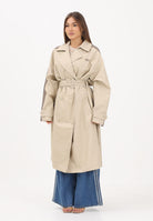 ADIDAS ORIGINALS Trench TWILL beige da donna KD3734 . ADIDAS ORIGINALS 