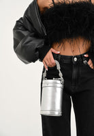 PINKO Mini bucket argento da donna 105910A291 ZZFN PINKO 