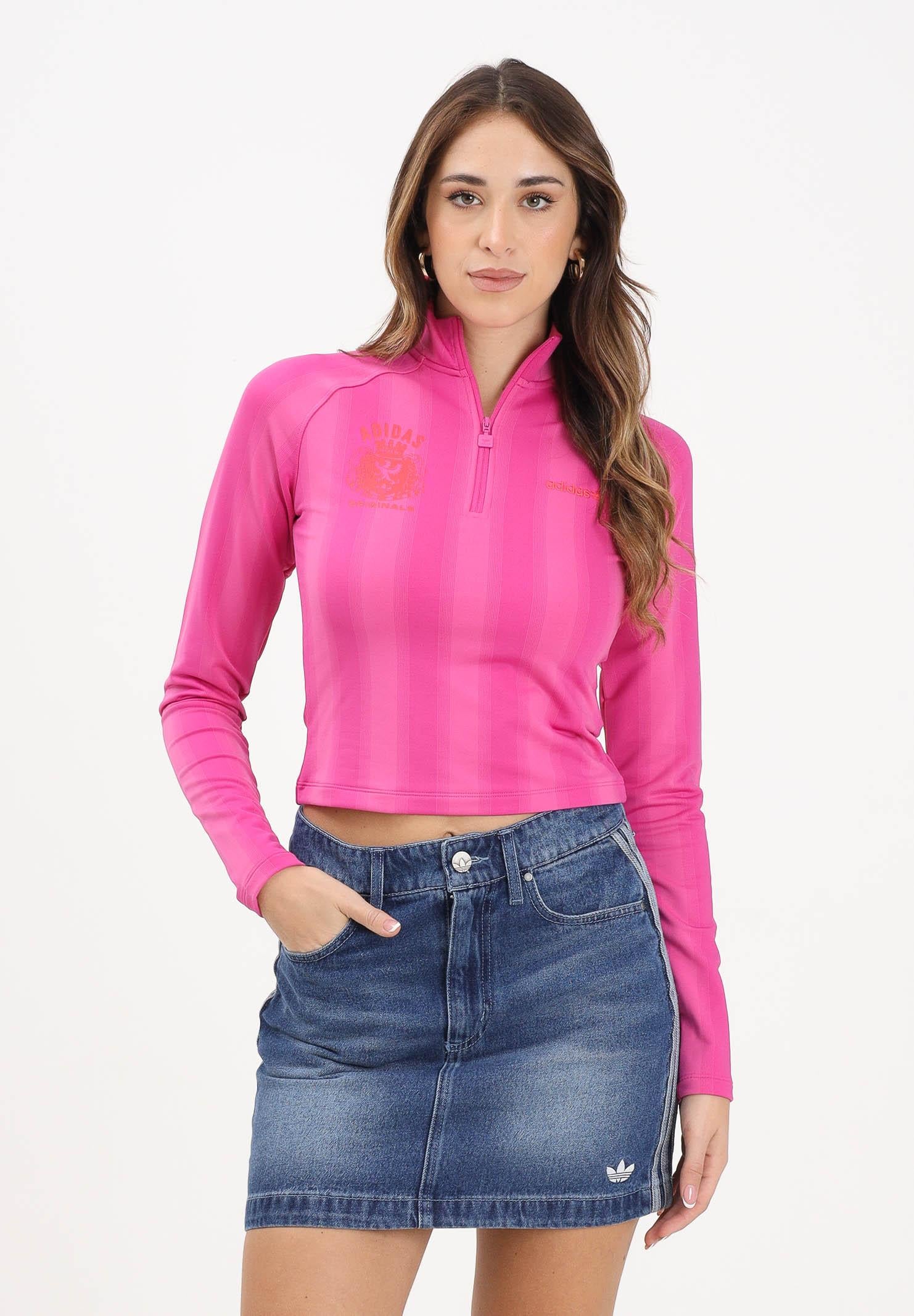 ADIDAS ORIGINALS Maglia Graphic Football fucsia da donna JW3638  ADIDAS ORIGINALS 