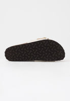 BIRKENSTOCK Ciabatte Madrid Big Buckle bianco perla da donna 1015279 . BIRKENSTOCK 