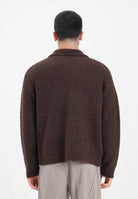 SELECTED HOMME Cardigan marrone da uomo 16098360 Demitasse SELECTED HOMME 