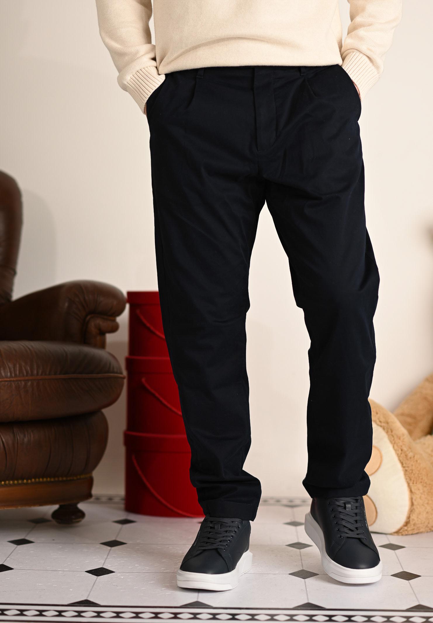 TOMMY HILFIGER Pantalone chino Harlem blu da uomo MW0MW40661DW5 . TOMMY HILFIGER 