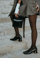 N21 Borsa a mano nera da donna in tessuto spalmato con logo N°21 N2109AN0246 0N900 N21 