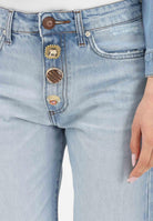 VICOLO Jeans Zoe in denim chiaro da donna DAB5106 DECH VICOLO 