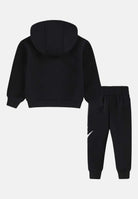 NIKE Tuta nera da neonato con stampa logo 66L135 023 NIKE 