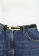 ELISABETTA FRANCHI Cintura nera da donna CT76S56E2 110 ELISABETTA FRANCHI 