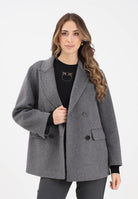 VICOLO Cappotto corto grigio da donna TF0068 A193 VICOLO 